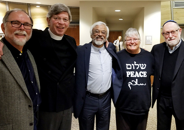 Dave, Tessa and the Three Interfaith Amigos