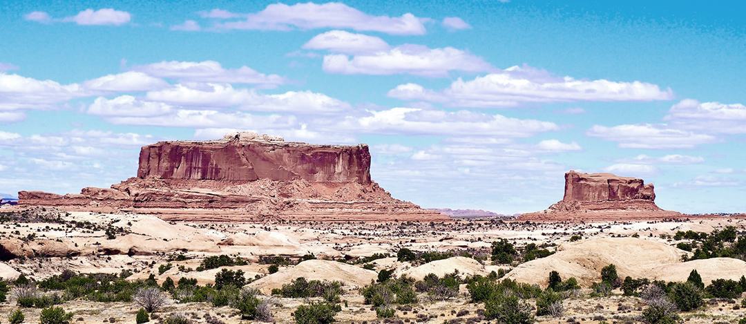 Southwestern United States desert mesa