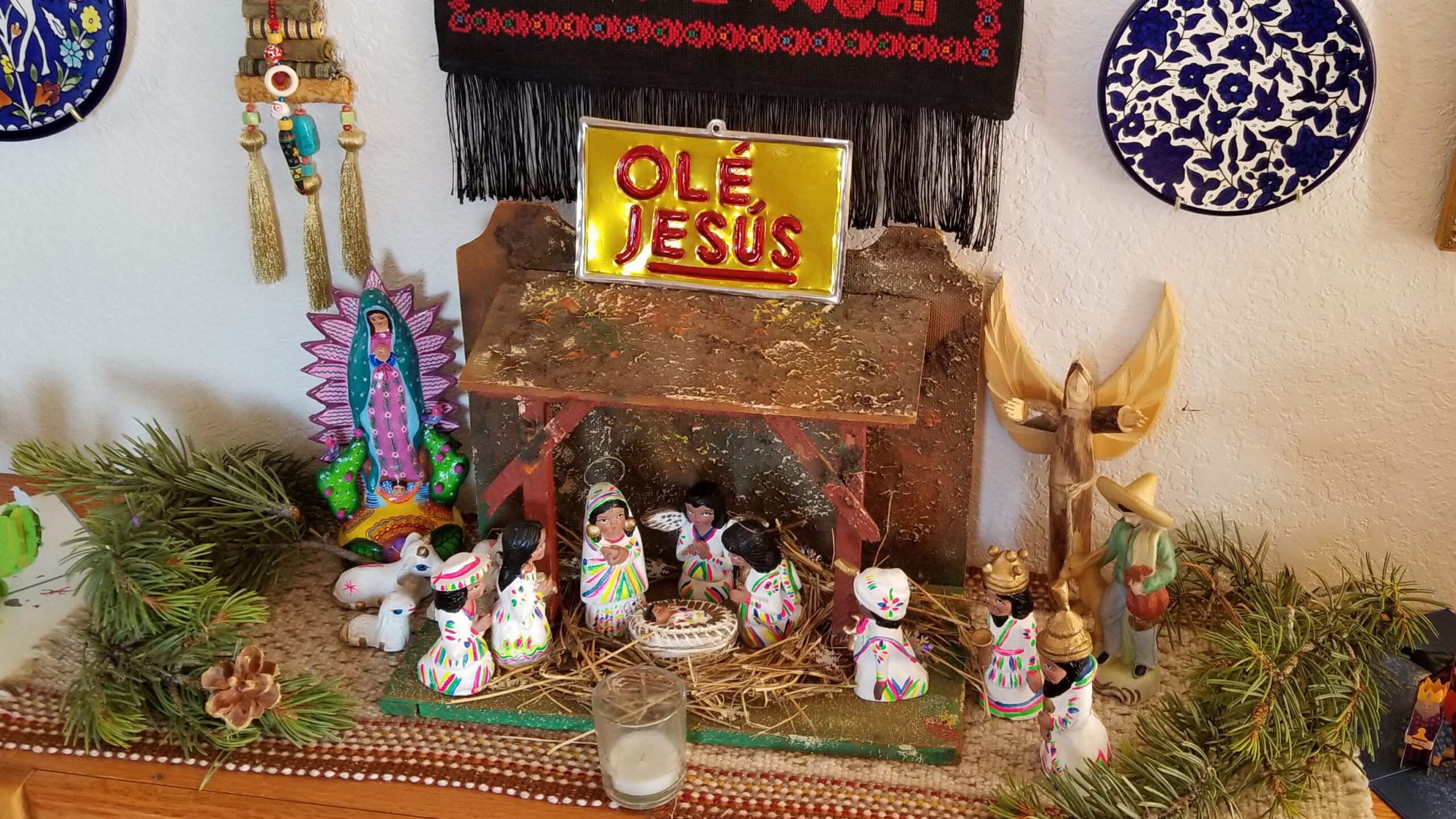Dave's Christmas creche