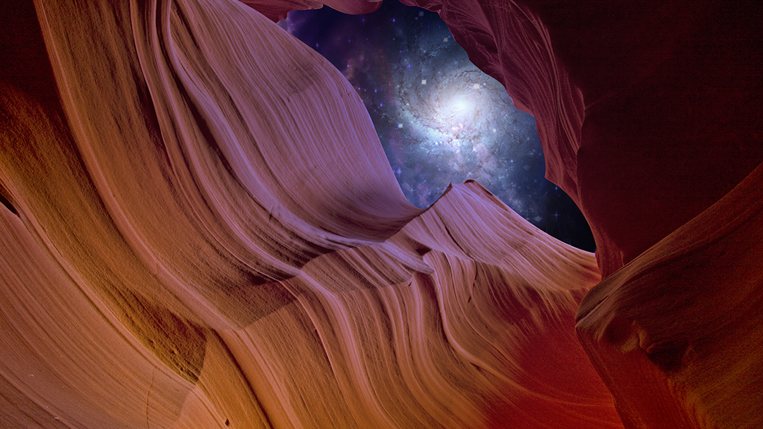 NightskyRockHoleLoResCrop3873727 Red Rock Galaxy